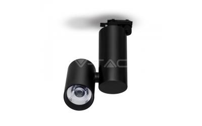 LED lištové svietidlo čierne 30 W denná biela 5 rokov záruka CRI 0,95