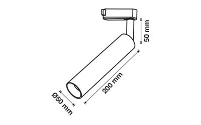 LED lištové svietidlo biele 15 W denná biela 5 rokov záruka