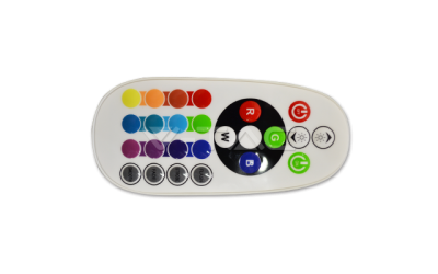 IR ovládač pre RGB led pásiky a žiarovky 6A