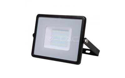 LED reflektor 30 W teplá biela čierny s 5 ročnou zárukou