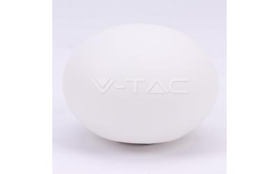 Nabíjateľné záhradné dekoratívne svietidlo ovál RGB 20x14 cm IP65