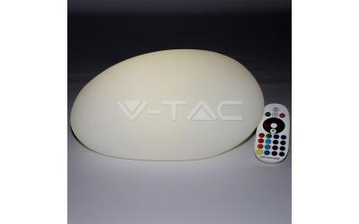 Nabíjateľné záhradné dekoratívne svietidlo skala RGB 28x21x17 cm IP65