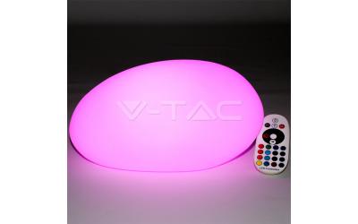 Nabíjateľné záhradné dekoratívne svietidlo skala RGB 28x21x17 cm IP65
