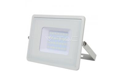 LED reflektor 30 W teplá biela biely s 5 ročnou zárukou