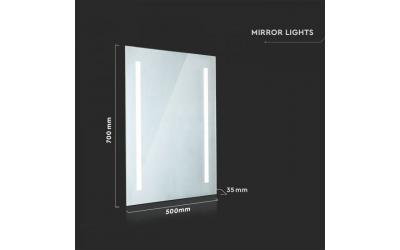 LED kúpeľňové zrkadlo 30W 6400K