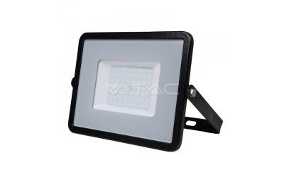 LED reflektor 50 W studená biela čierny s 5 ročnou zárukou