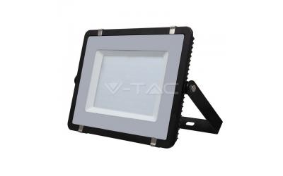 LED reflektor SLIM 200 W studená biela čierny s 5-ročnou zárukou