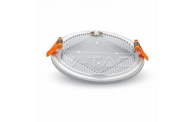 LED zapustený panel TRIMLESS kruhový 15W denná biela
