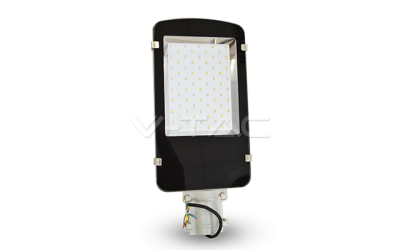 LED pouličné svietidlo 50 W SLIM studená biela A++