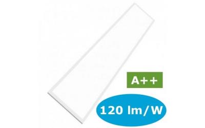 LED panel 120x30 cm s výkonom 29 W denná biela 120 lm/W