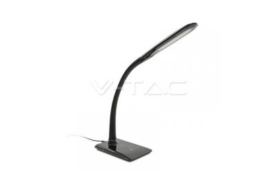 LED stolná lampa 7 W denná biela čierna
