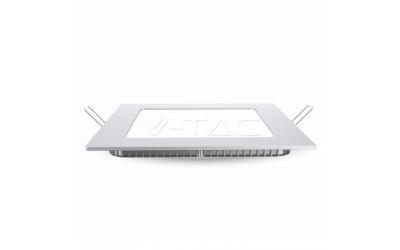 Štvorcový LED panel zapustený 18 W denná biela 5-ročná záruka