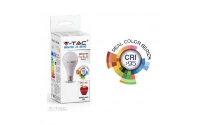LED žiarovka klasik E27 12 W s vysokým CRi denná biela