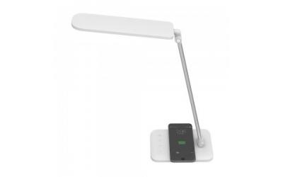 Led stolná lampa 7 W s bezdrôtovou nabíjačkou s voliteľným odtieňom bielej