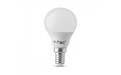 LED žiarovka E14 7 W denná biela 5 rokov záruka P45 plast
