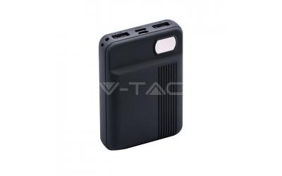 Powerbanka 10000 mAh šedá s displejom