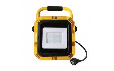 LED prenosný reflektor 50 W denná biela 5 rokov záruka