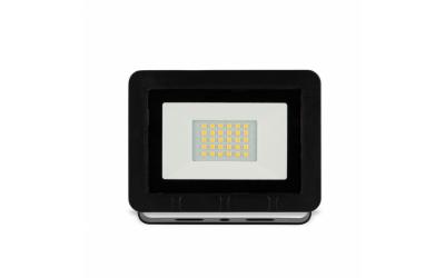 LED reflektor 20 W denná biela čierny