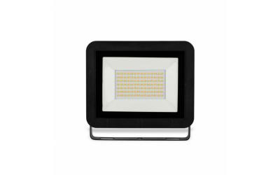 LED reflektor 50 W denná biela čierny