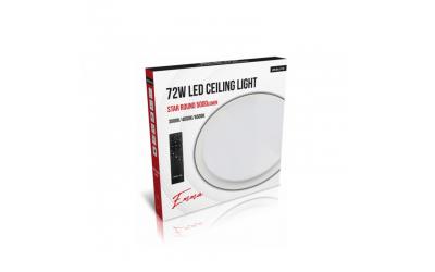 LED stropné svietidlo EMMA ROUND STAR 72 W so zmenou farby svetla a stmievaním cez DO 