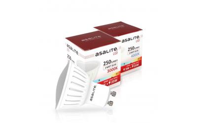 LED bodová žiarovka GU10 3 W denná biela