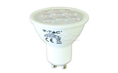 Bodová LED žiarovka GU10 3W teplá biela 38° ozdobný difúzor