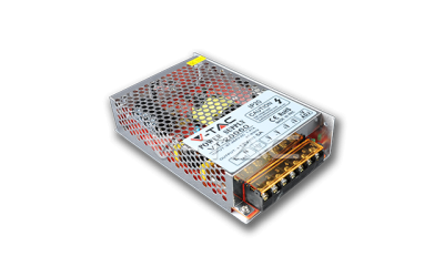 Kovový napájací adaptér pre LED pásiky IP20 - 60 W
