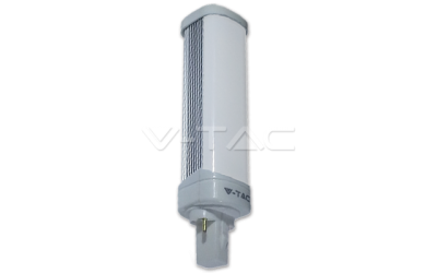 LED žiarovka G24 10 W  denná biela PL konektor  
