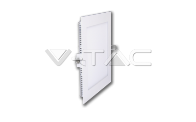 LED panel štvorcový zapustený 22 W denná biela biely