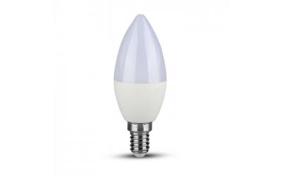 LED žiarovka E14 sviečka 7 W teplá biela 5 rokov záruka