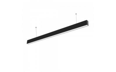 LED lineárne závesné svietidlo 40 W 120 cm denná biela čierne 