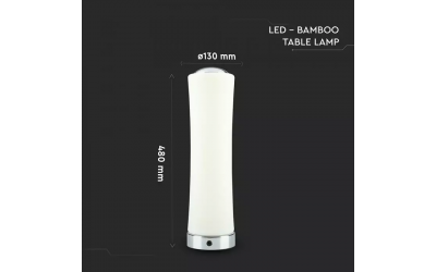 Dizajnová LED stolná lampa 18 W teplá biela so stmievaním