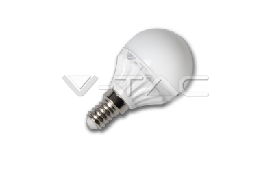 LED žiarovka E14 hruška 4 W studená biela