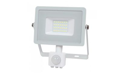 LED reflektor so senzorom 20 W teplá biela biely 5 rokov záruka