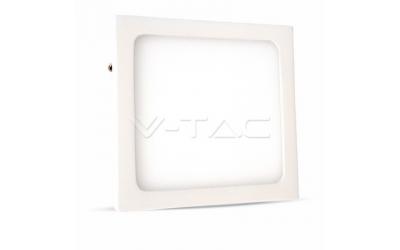 LED panel prisadený 6W SLIM denná biela štvorcový