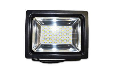 LED reflektor  Premium SMD 30 W, studená biela, čierne telo