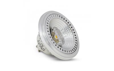 Stmievateľná AR111 bodová LED žiarovka GU10 12 W teplá biela 40° hliníková