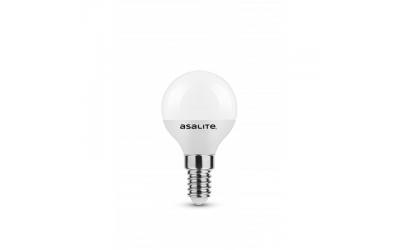 LED žiarovka  E14 P45 5 W teplá biela plastová