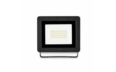 LED reflektor 30 W denná biela čierny