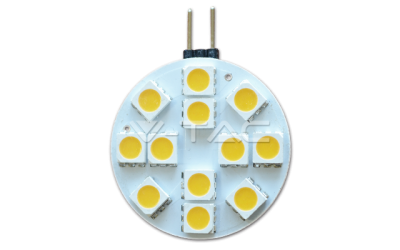 Bodová LED žiarovka G4 2,5 W teplá biela jednostranná blister 2-pack