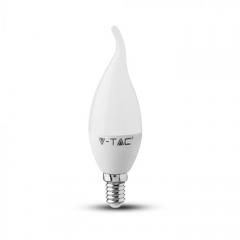 LED žiarovka E14 5,5 W sviečka so špičkou teplá biela 5 rokov záruka