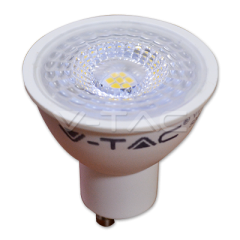 LED bodová žiarovka GU10 so šošovkou 7W denná biela