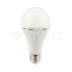 LED žiarovka E27 9 W denná biela so zabudovaným núdzovým zdrojom 3h