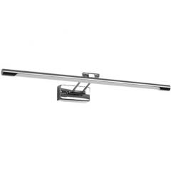 LED zrkadlové svietidlo 8 W teplá biela chrómové 50 cm