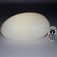 Nabíjateľné záhradné dekoratívne svietidlo skala RGB 28x21x17 cm IP65