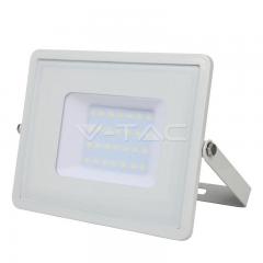 LED reflektor 30 W denná biela biely s 5 ročnou zárukou