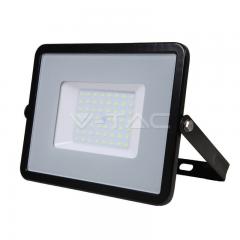 LED reflektor 50 W studená biela čierny s 5 ročnou zárukou
