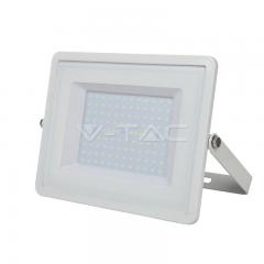 LED reflektor 100 W teplá biela 5 rokov záruka biely