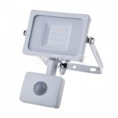 LED reflektor so senzorom 10 W teplá biela biely 5 rokov záruka