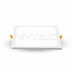 LED zapustený panel TRIMLESS štvorcový 22W denná biela